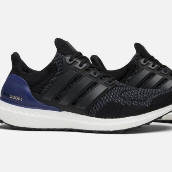 Adidas Ultraboost 1.0 OG Anniversary Black/Purple Mens Size 8/9.5W New - Picture 1 of 5